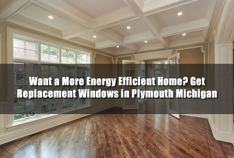 Want a More Energy Efficient Home? Get Replacement Windows in Plymouth Michigan