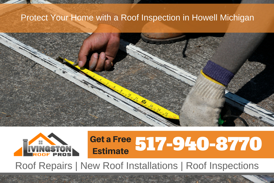 Protect Your Home with a Roof Inspection in Howell Michigan