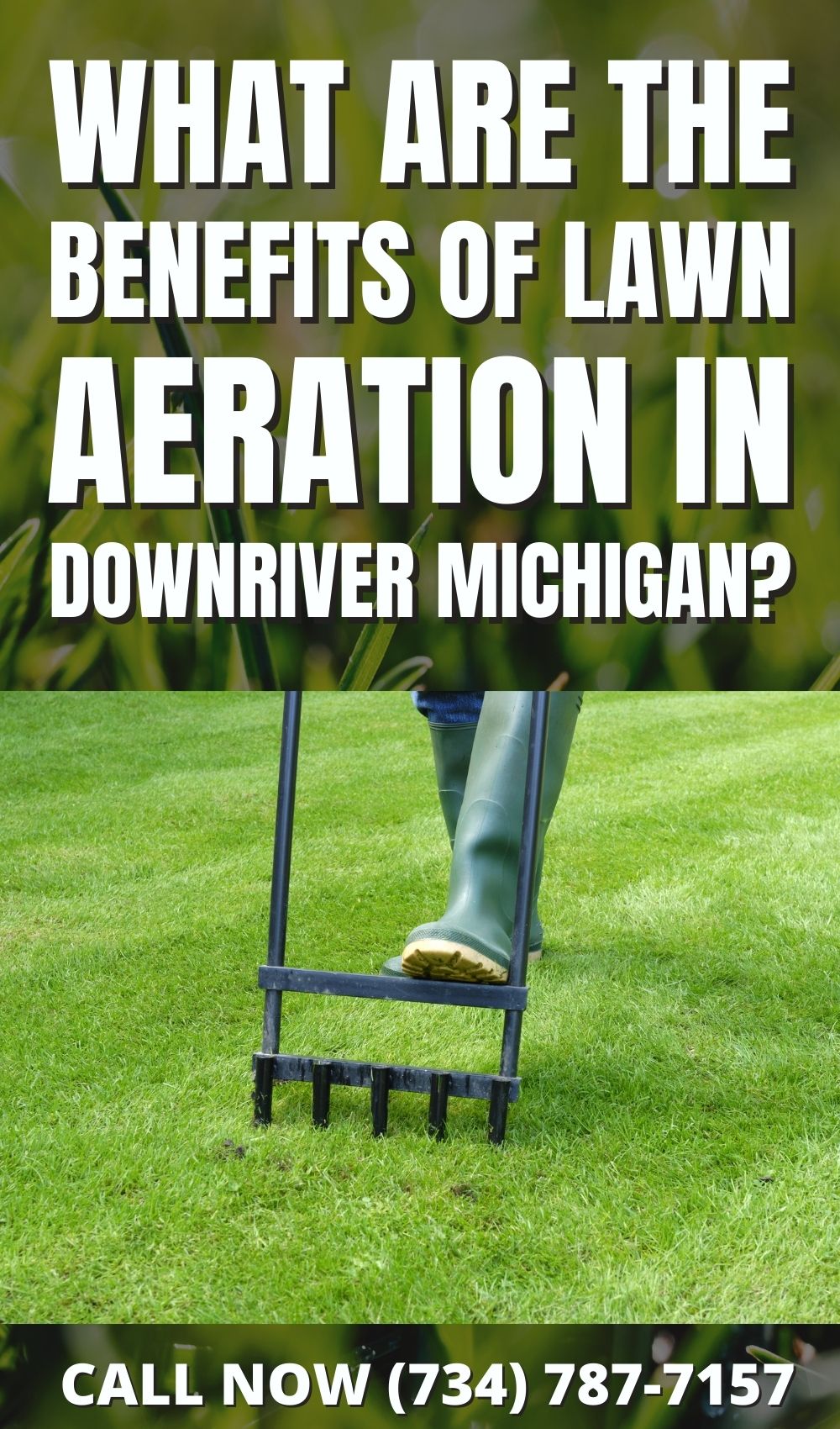 Aerate Lawn Care Service in Downriver MI